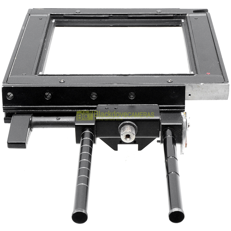 Standarta per banco ottico Sinar F grande formato 4x5 pollici. standard.