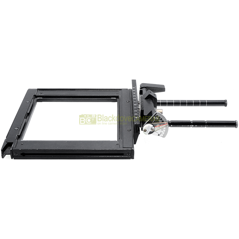 Standarta per banco ottico Sinar F grande formato 4x5 pollici. standard.