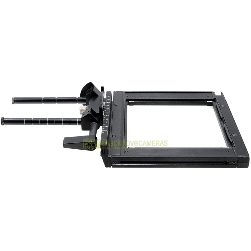 Standarta per banco ottico Sinar F grande formato 4x5 pollici. standard.