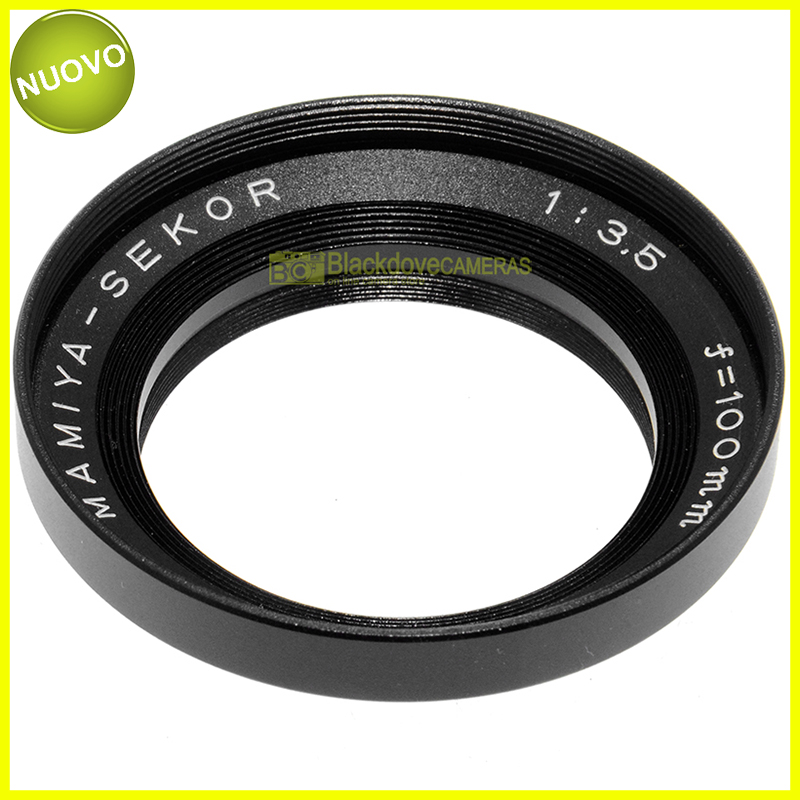 Anello frontale per obiettivo Mamiya-Sekor 100mm. f3,5. Ricambio. Spare part.