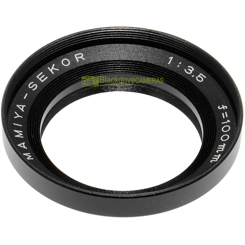 Anello frontale per obiettivo Mamiya-Sekor 100mm. f3,5. Ricambio. Spare part.