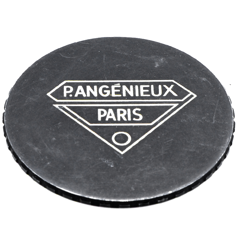 Tappo frontale in metallo P.Angenieux Paris. Front Cap screw mount.