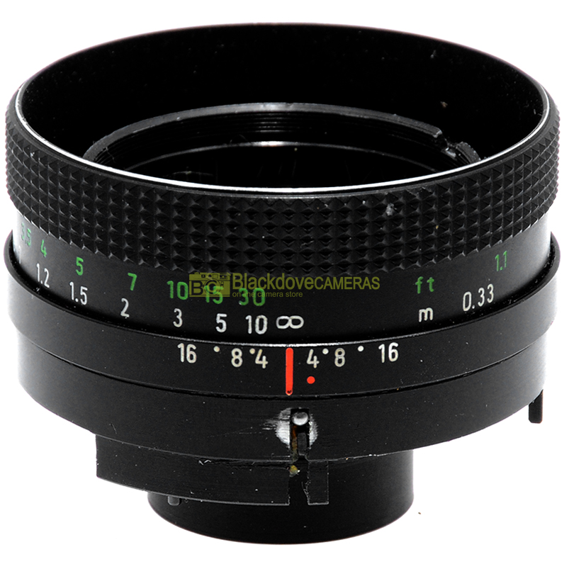 Gruppo diaframmi per obiettivo Pentacon 50mm. f1,8 M42. Ricambio. Spare part.