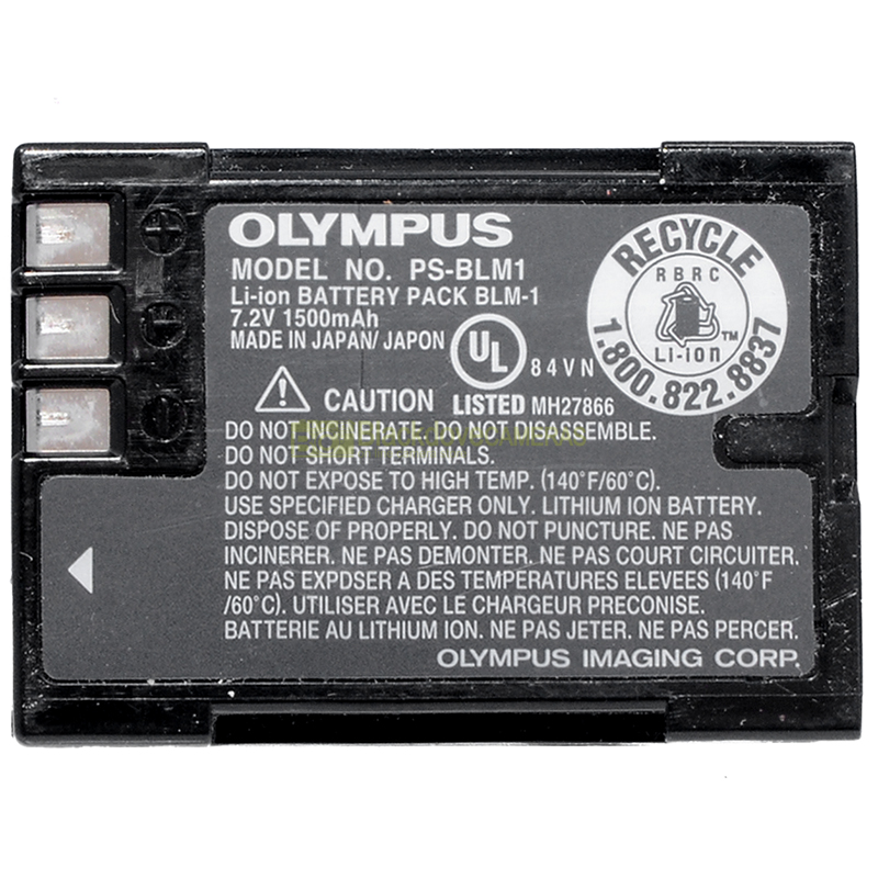 Olympus PS BLM-1 batteria originale per fotocamere digitali 4/3 E-System 1500mAh