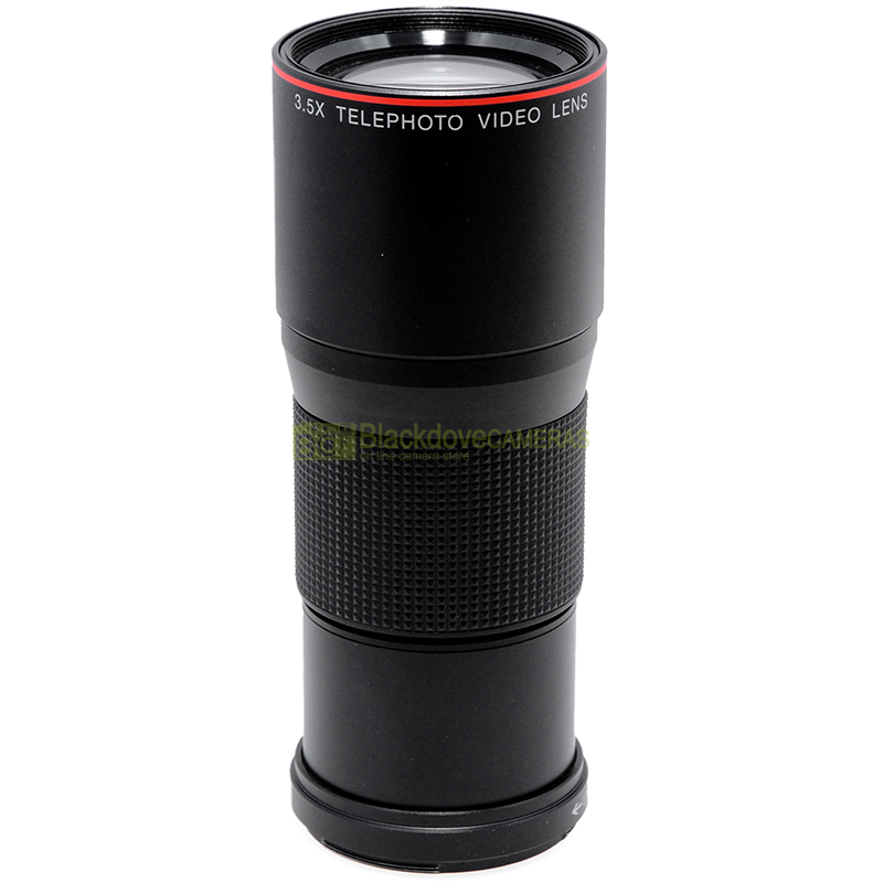 Aggiuntivo Tele 3,5x Telephoto Video lens Vivitar a vite da 52mm M52