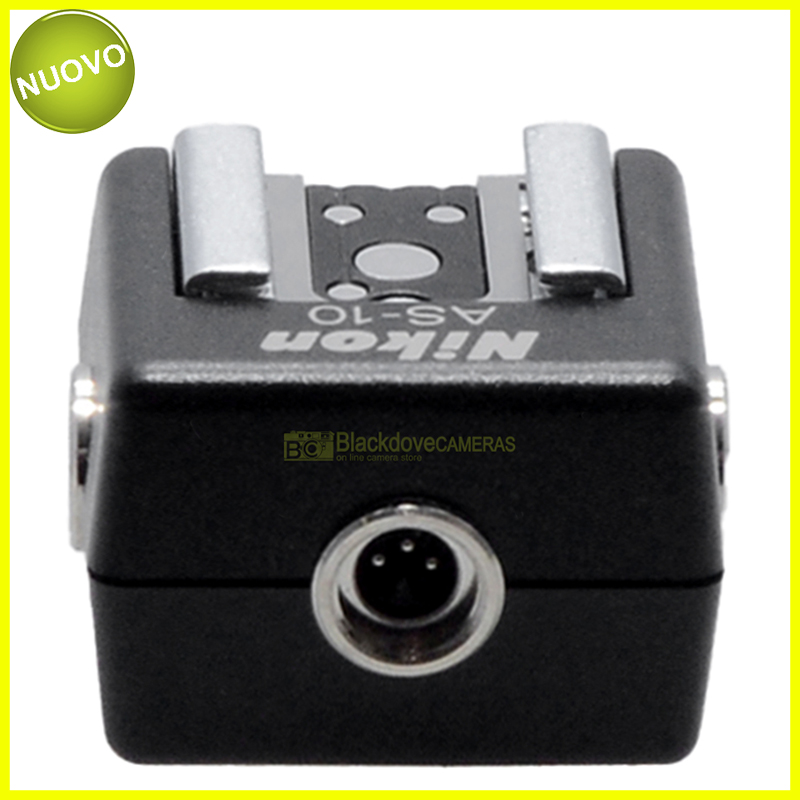 Nikon AS-10 multi flash adapter input contatto caldo output 3 PC sincro hot shoe