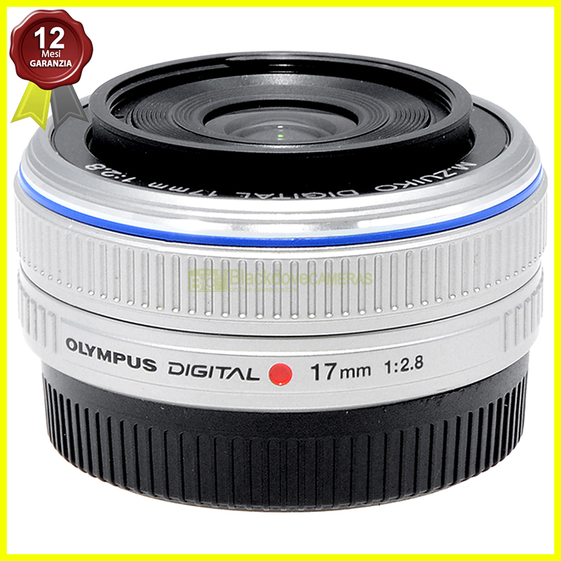 Olympus M Zuiko Digital 17mm. f2,8 Obiettivo per fotocamere MFT micro 4/3.