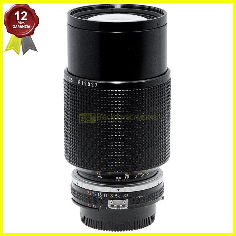 Nikon AI-S 50/135mm f3,5. Obiettivo zoom per fotocamere a pellicola e digitali