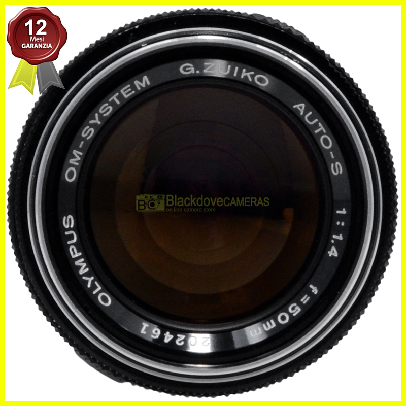 Olympus OM system Zuiko Auto-S 50mm f1,4, Obiettivo per fotocamere reflex