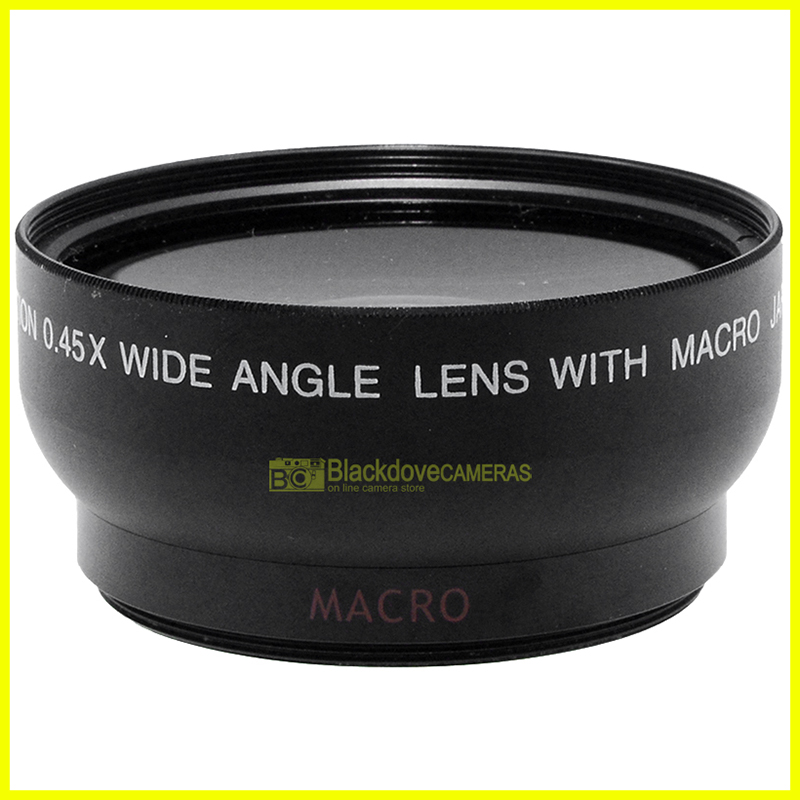 Digital High Definition Aggiuntivo Wide Angle 0,45x Macro con diametro 52mm