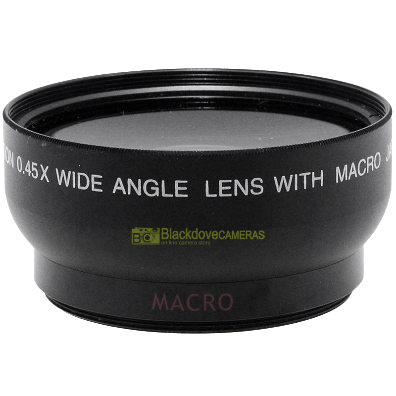 Digital High Definition Aggiuntivo Wide Angle 0,45x Macro con diametro 52mm