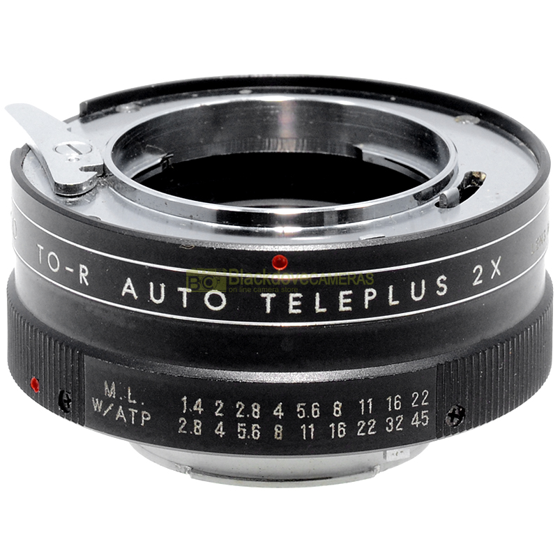 Moltiplicatore di focale TO-R 2x per fotocamere reflex analogiche Topcon/Exakta