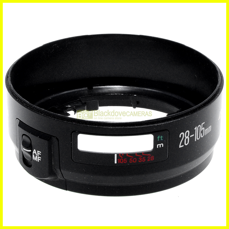 “Barilotto inferiore con per obiettivo Canon 28/105mm f3,5-4,5 Ultrasonic.”