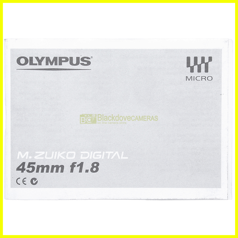 “Manuale obiettivo Olympus”