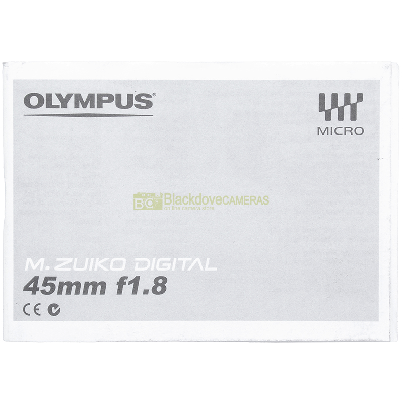 “Manuale obiettivo Olympus”