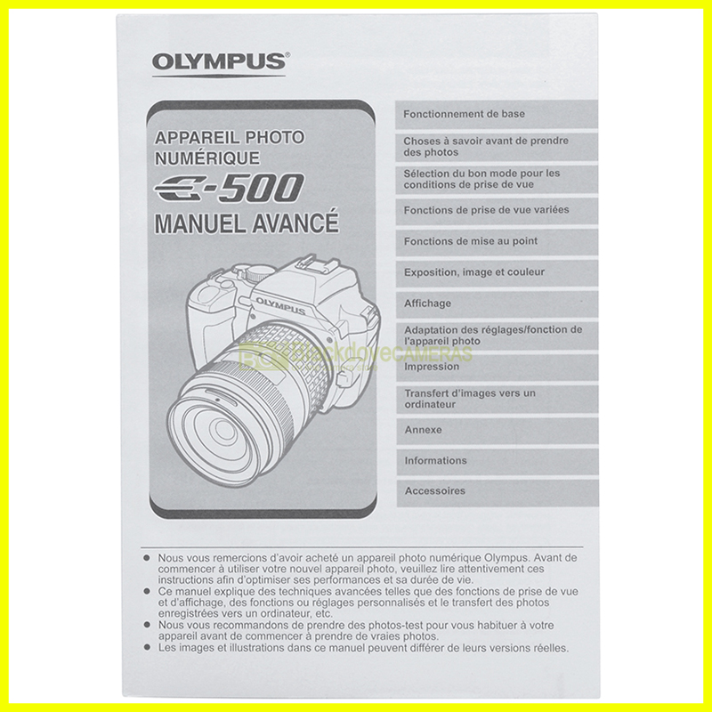“Olympus user's manual”
