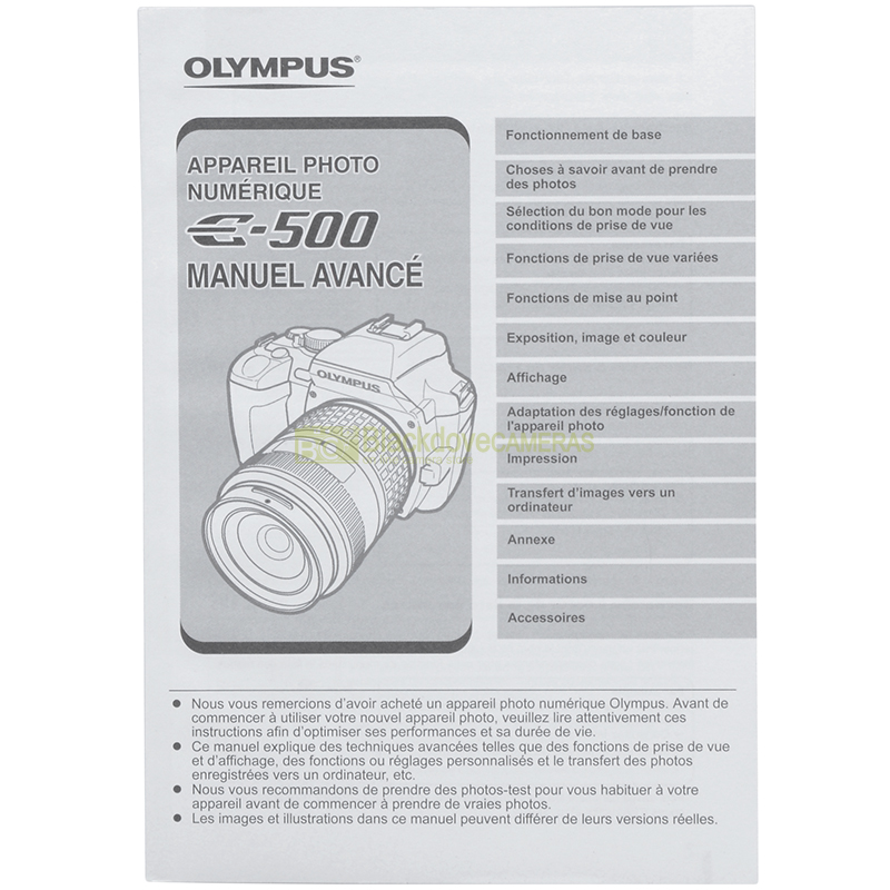 “Olympus user's manual”
