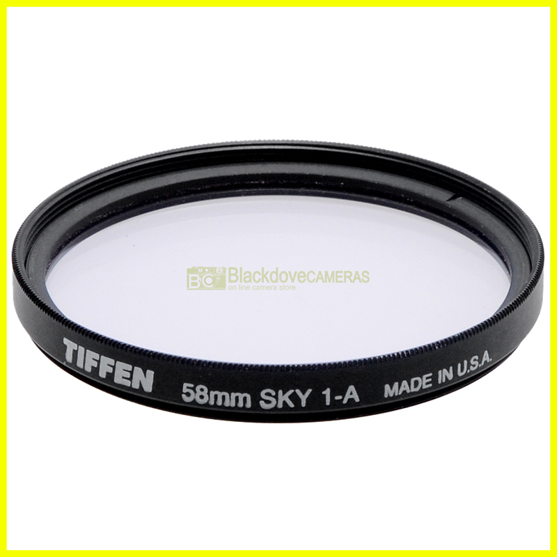 58mm Filtro Skylight 1A (LA+10) Hama a vite M58. Photo lens Sky Light filter
