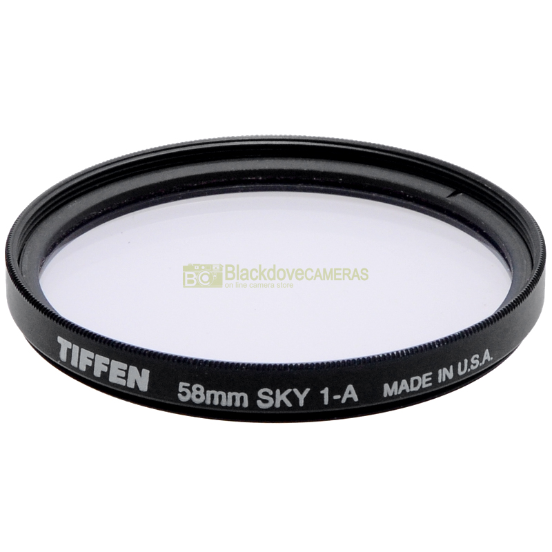58mm Filtro Skylight 1A (LA+10) Hama a vite M58. Photo lens Sky Light filter