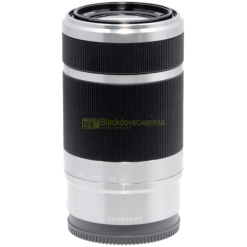 Sony E 55/210mm f4-6,3 OSS Silver obiettivo per fotocamere Sony E-Mount APS-C