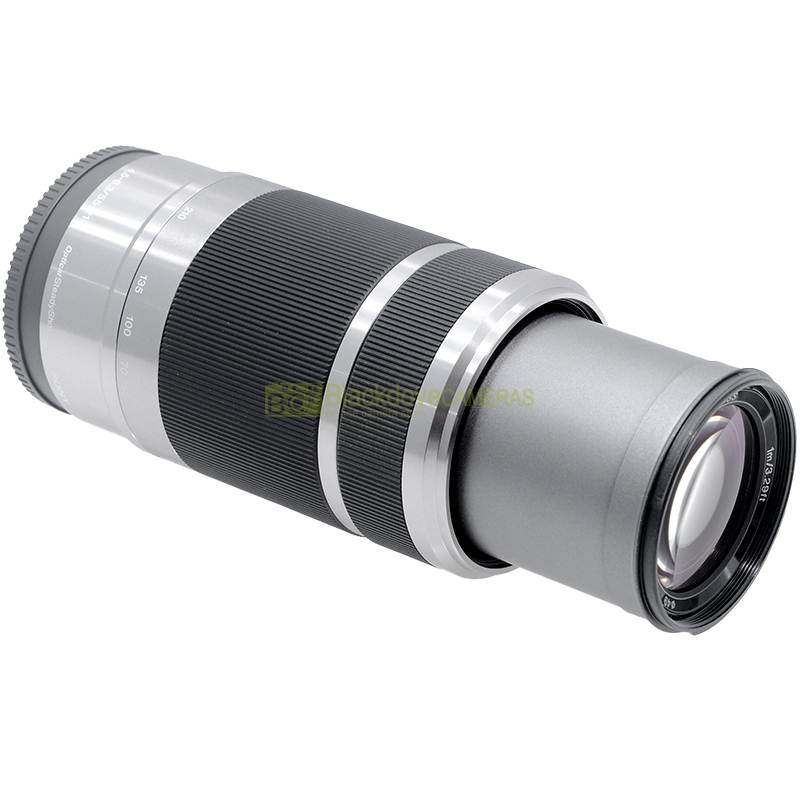 Sony E 55/210mm f4-6,3 OSS Silver obiettivo per fotocamere Sony E-Mount APS-C