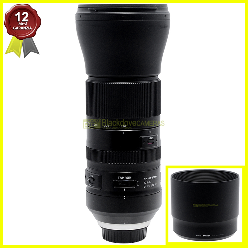 Tamron AF 150/600mm f5-6,3 SP Di VC USD G2 obiettivo FX per fotocamere Nikon