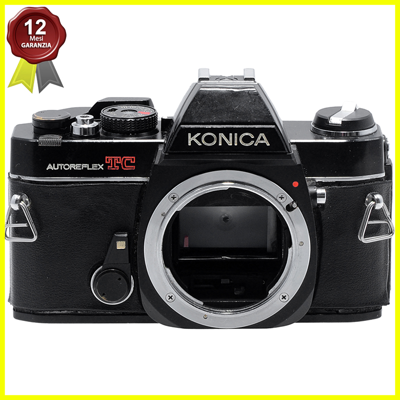 Konica Autoreflex TC fotocamera reflex meccanica a pellicola con esposimetro.