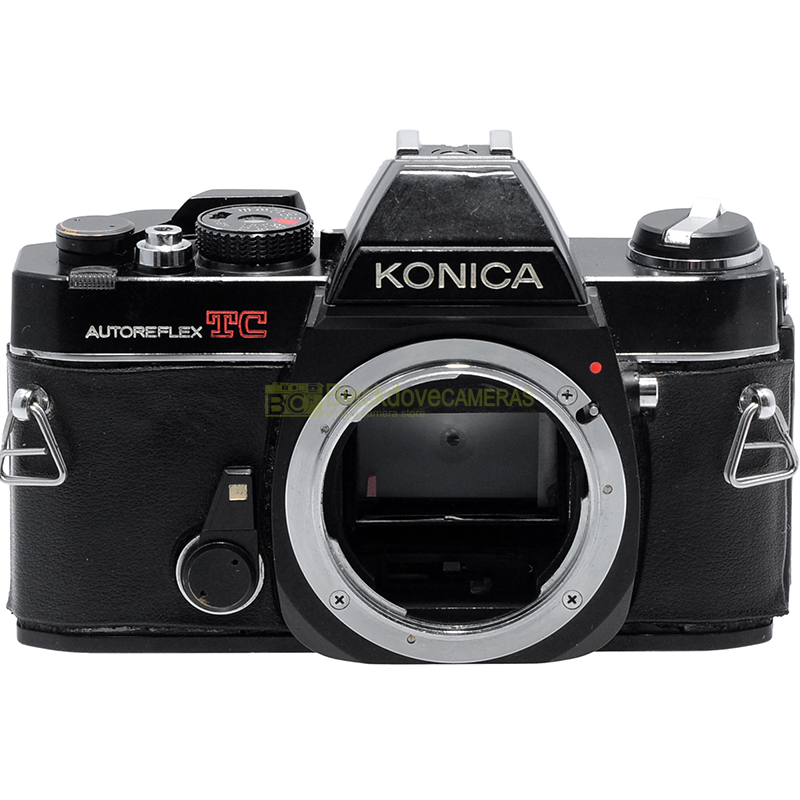 Konica Autoreflex TC fotocamera reflex meccanica a pellicola con esposimetro.