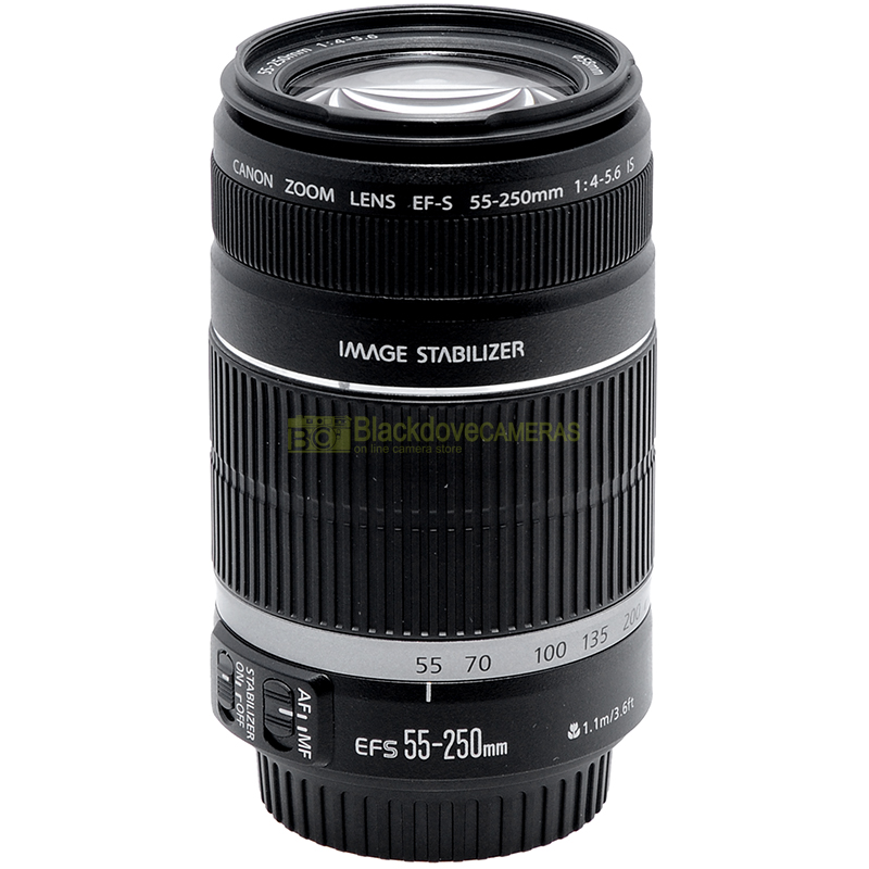 Canon EF-S 55/250mm f4-5,6 IS II Obiettivo AF per fotocamere reflex digitali APS