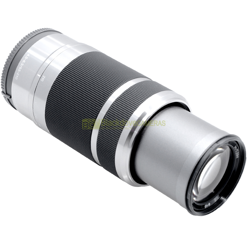 Sony E 55/210mm f4-6,3 OSS Silver obiettivo per fotocamere Sony E-Mount APS-C