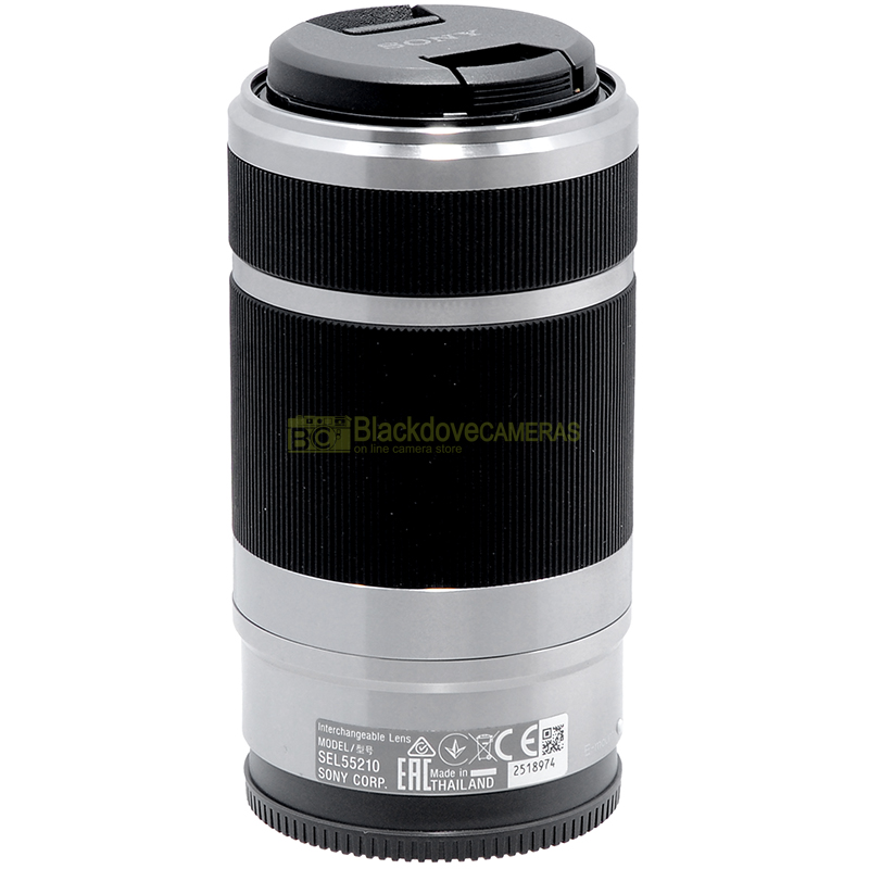 Sony E 55/210mm f4-6,3 OSS Silver obiettivo per fotocamere Sony E-Mount APS-C