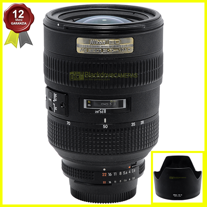 Nikon AF-S Nikkor 28/70mm f2,8 D ED obiettivo zoom full frame per fotocamere 