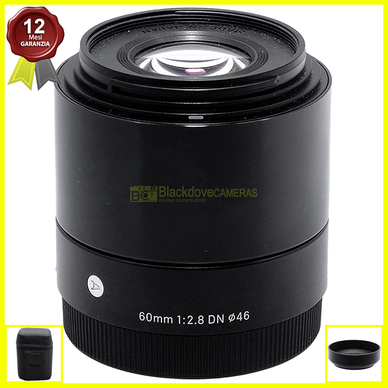 Sigma AF 60mm. f2,8 DN Art obiettivo DX per fotocamere Sony E-Mount