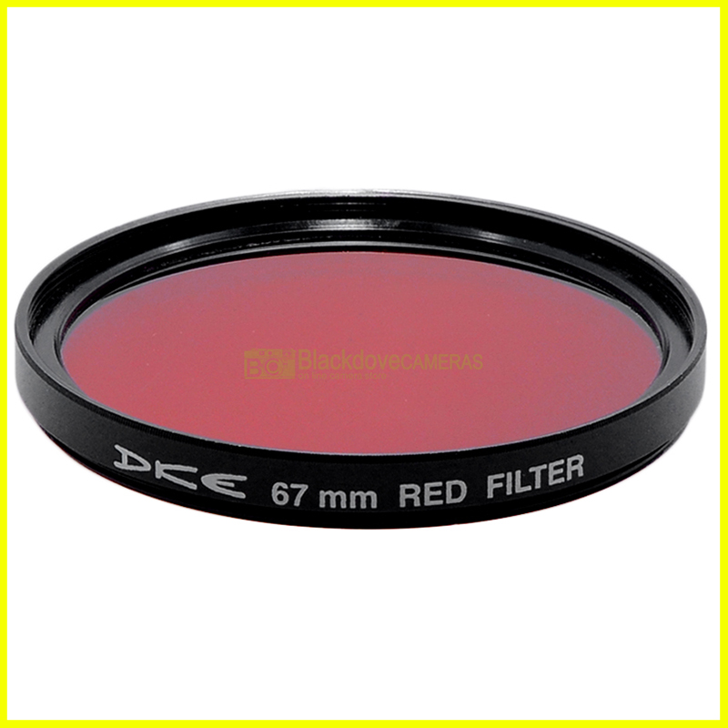 67mm. Filtro rosso