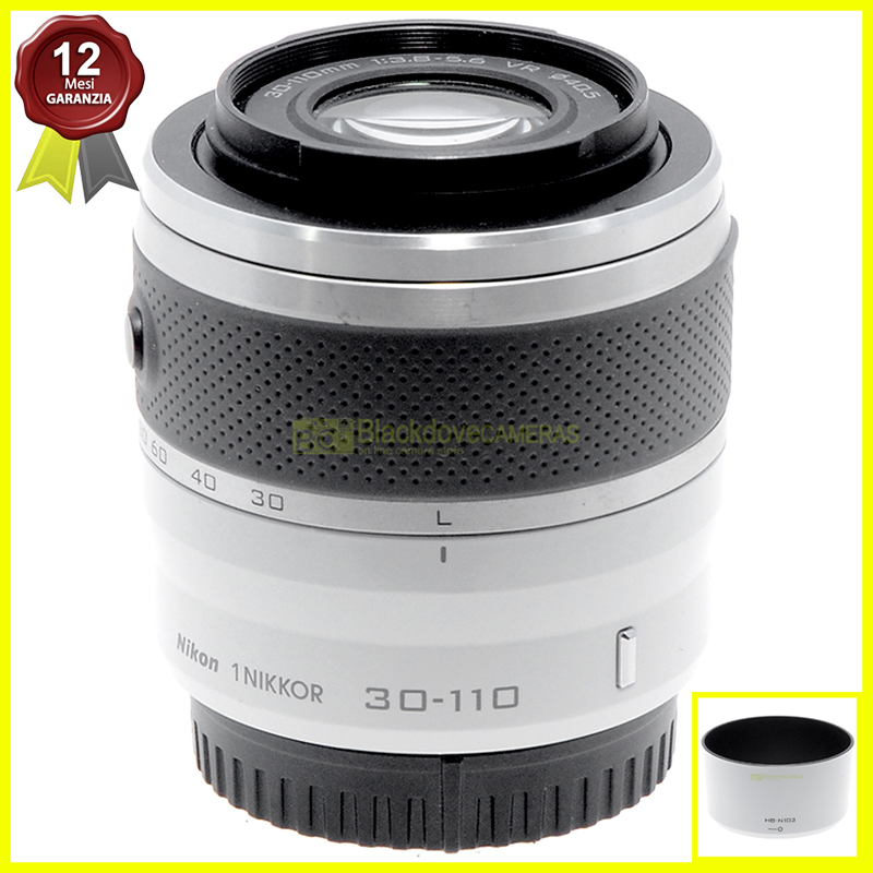 Nikon 1 Zoom Nikkor 30-110mm f3,8-5,6 VR Obiettivo per fotocamere mirrorless