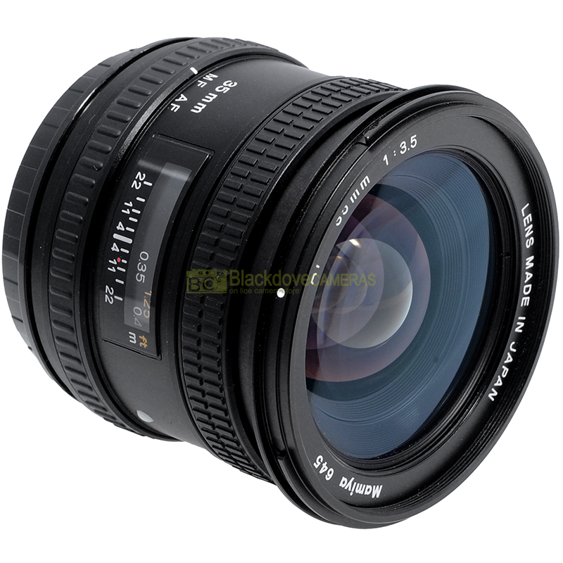 Mamiya 645 AF 35mm. f3,5 obiettivo per fotocamere medio formato M645 Autofocus