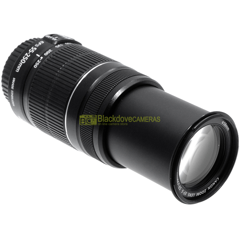 Canon EF-S 55/250mm f4-5,6 IS II Obiettivo AF per fotocamere reflex digitali APS