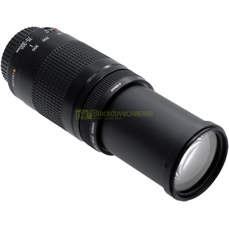 Canon EF 75/300mm f4-5,6 III. Obiettivo Full Frame per fotocamere EOS. width=