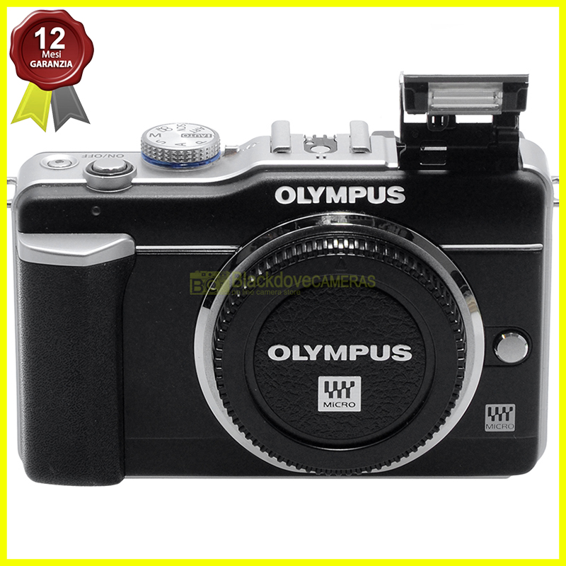 Olympus Pen E-PL1 black body Fotocamera digitale Mirrorless Micro 4/3 MFT
