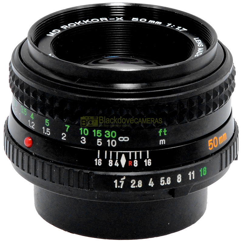 Minolta MD 50mm. f1,7