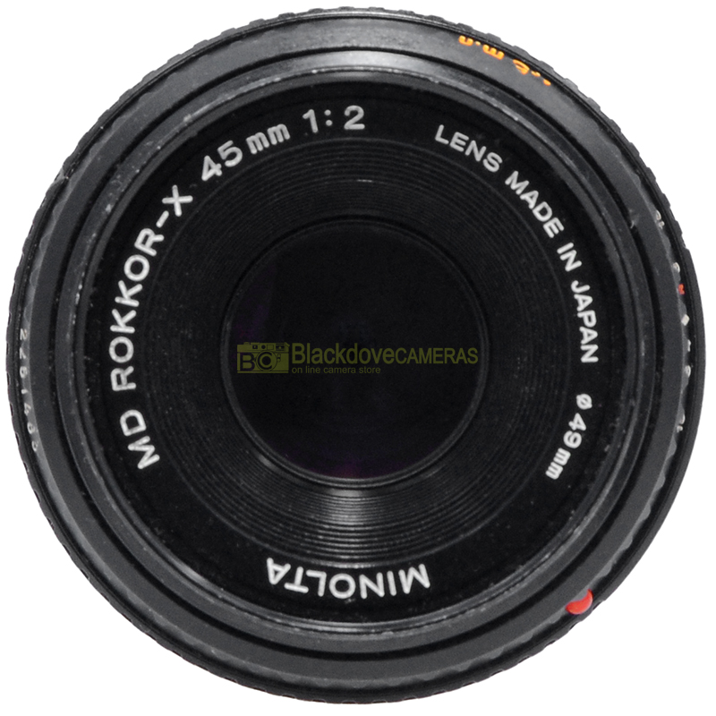 Minolta MD 45mm. f2