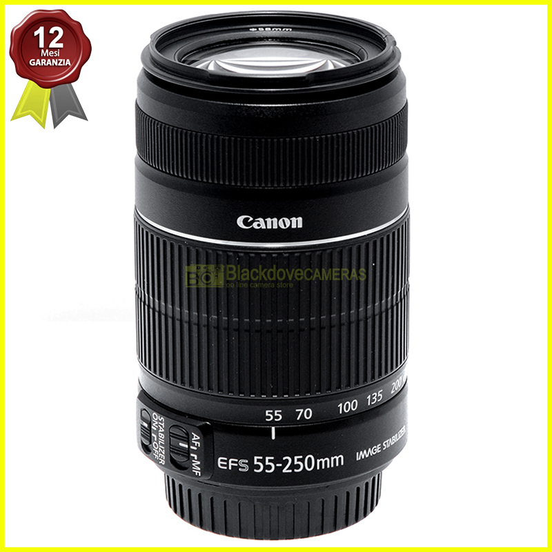 Canon EF-S 55/250mm f4-5,6 IS II Obiettivo AF per fotocamere reflex digitali APS