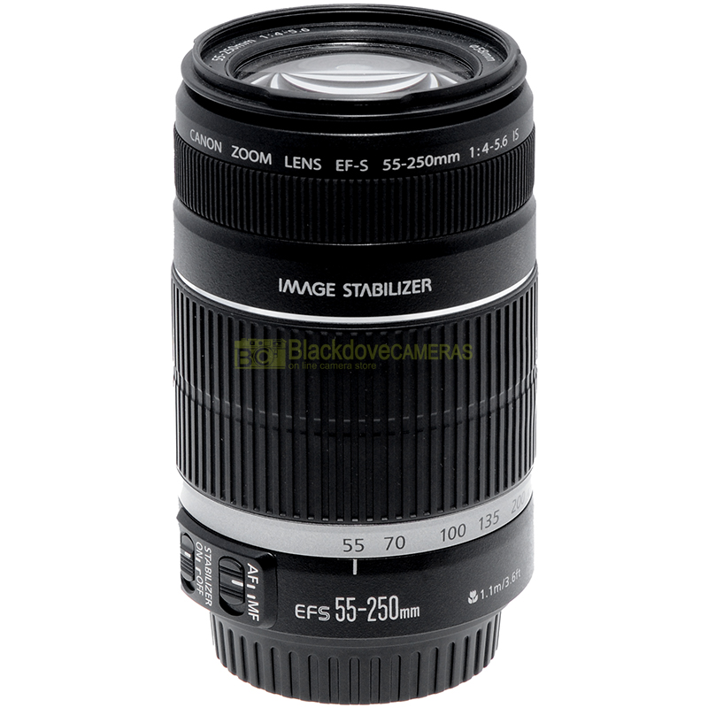 Canon EF-S 55/250mm f4-5,6 IS II Obiettivo AF per fotocamere reflex digitali APS