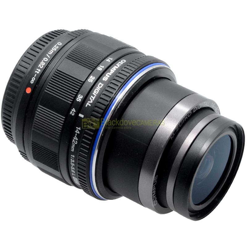 Olympus M Zuiko 14/42mm f3,5-5,6 L ED black digital Obiettivo micro 4/3 MFT