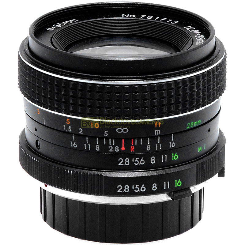 Obiettivo grandangolare JC Penney 28mm. f2,8 MC per fotocamere reflexMinolta MD