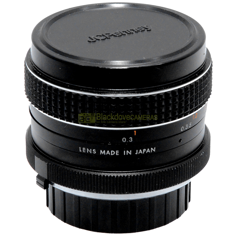 Obiettivo grandangolare JC Penney 28mm. f2,8 MC per fotocamere reflexMinolta MD