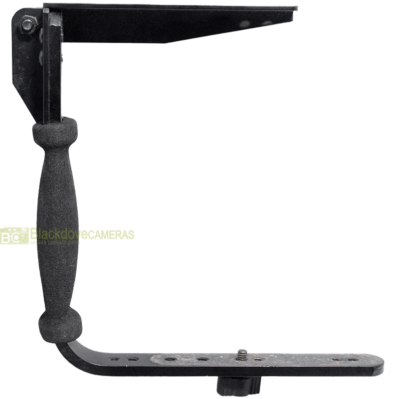 Staffa flash Professionale con impugnatura Stroboframe. Flash bracket.