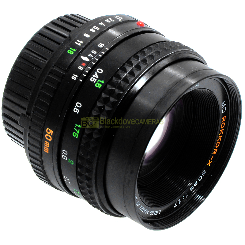Minolta MD 50mm. f1,7