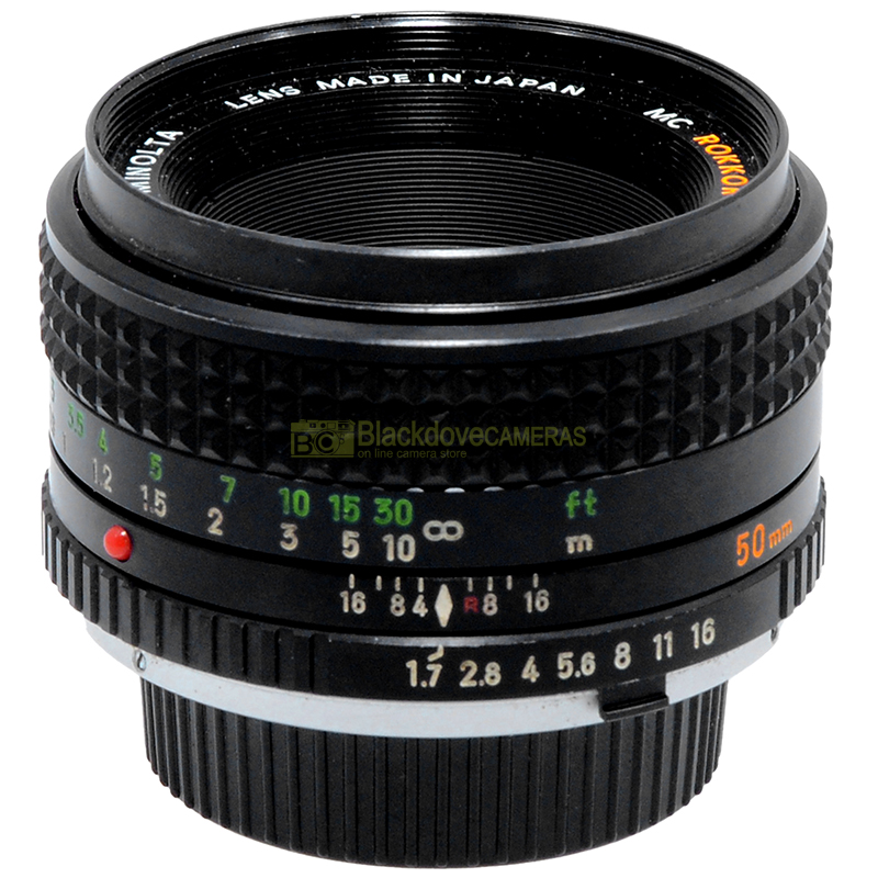 Minolta MC 50mm. f1,7
