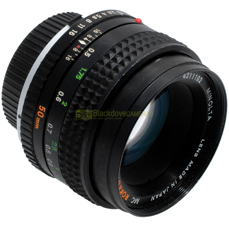 Minolta MC 50mm. f1,7